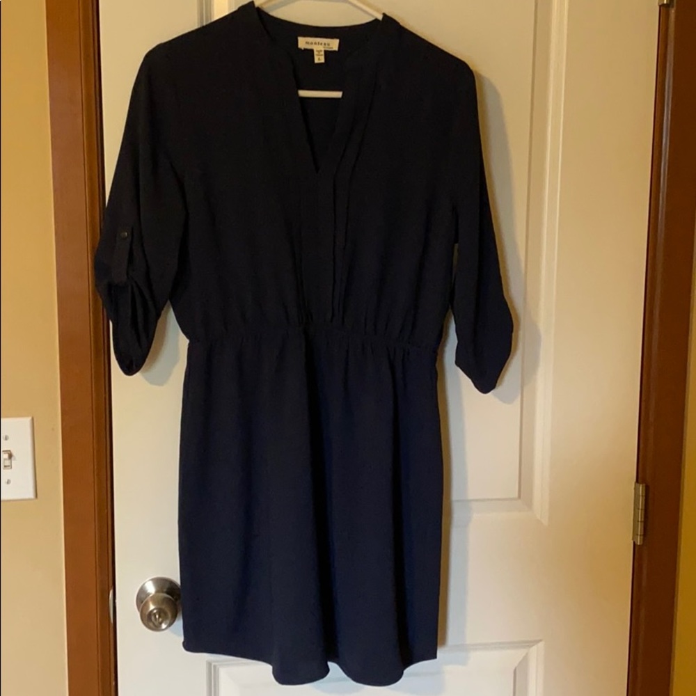 Navy blue dress